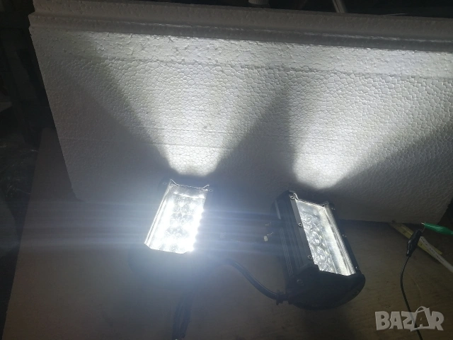 LED светлини за автомобил 2x15W, снимка 8 - Аксесоари и консумативи - 54498252