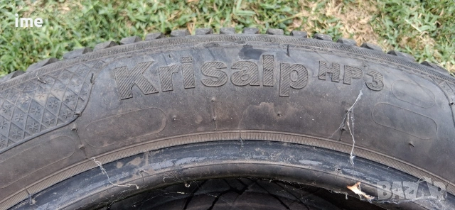 2бр зимни гуми 205/55R16 Kleber Krisalp HP3. DOT 3422. 6mm дълбочина на шарката. Цената е за 2бр., снимка 3 - Гуми и джанти - 55139958