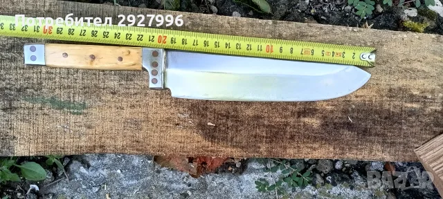 Стар голям нож,сатърлия, снимка 3 - Други ценни предмети - 55598097