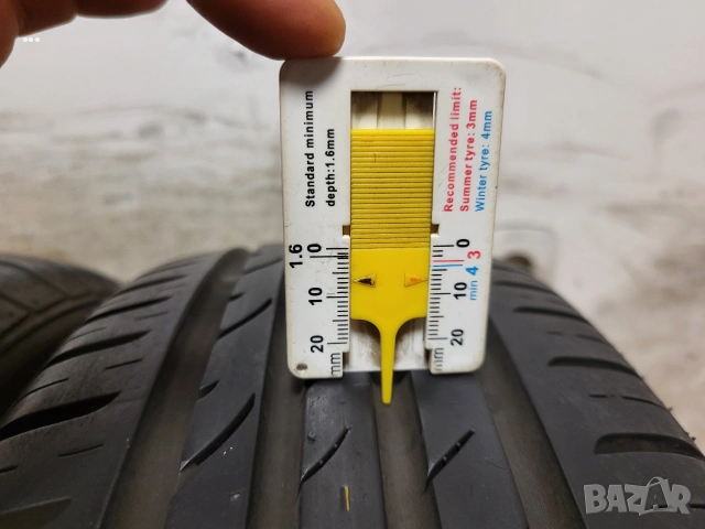 195/65/15 Bridgestone / Continental летни гуми, снимка 16 - Гуми и джанти - 55086192