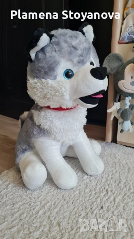 плюшено хъски 49 см 