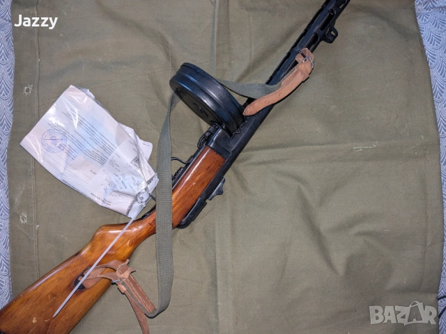 ППШ-41 автомат Шпагин деактивиран/обезопасен, снимка 2 - Бойно оръжие - 54662142