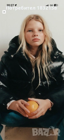 Яке Zara,164 размер,ново, снимка 2 - Детски якета и елеци - 54244440