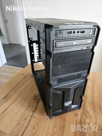 Компютърна кутия Cooler Master K350 + DVD | за NAS / Home Lab (Без страничен капак) | ATX | 7 HDD