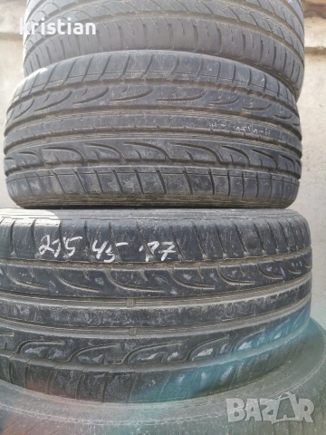215 45 17 dunlop 2бр 