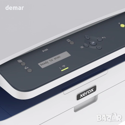 Безжичен многофункционален принтер Xerox B105, лазерен монохромен, снимка 2 - Принтери, копири, скенери - 54440709