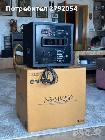 Субуфер Yamaha NS-SW200, снимка 4 - Тонколони - 54378402