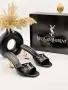 Yves Saint Laurent Нови Дамски Чехли Различни Цветове YSL, снимка 4