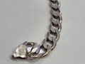 Сребърна гривна тип Панцер, снимка 9