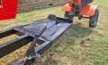Мотофреза Daewoo с 4-тактов двигател 7 к.с. с 3 скорости + Самосвално ремарке Gardenmax 125x80x30 cm, снимка 7