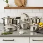 Професионален комплект тенджери Zeiplteir - 12 части, снимка 3