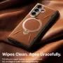 TORRAS Ostand Spin VegSkin Series за Samsung Galaxy Z Fold8 Ultra Магнитен Кожен Калъф със 360° Стой, снимка 5