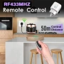 RF433 радиоуправляем контакт 16A 100-240V – Дистанционно управление без интернет, Plug & Play 10440, снимка 9