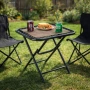 Сгъваема маса - елегантна, функционална и идеална за градина, барбекю или къмпинг, снимка 2