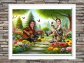 Дигитална карикатура/шарж по снимка-подарък за сватба, годишнина, годеж, за двойки, предложение за б, снимка 7