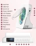 CD плейър Greadio KC-806, Bluetooth 5.0, мултифункционален CD плейър с високоговорители, FM радио, снимка 8