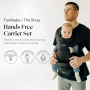 Tushbaby + The Snug ергономична раница / кенгуру за бебе с добавка за гуш/седалка 2-в-1, снимка 4