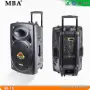 Активна тонколона MBA W-15 | Мощна Bluetooth караоке тонколона за професионално озвучаване , снимка 2