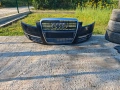 Предна броня за Ауди А6 ц6 4ф оборудвана с пръскалки парктроник маска халогени решетки Audi A6 c6 4f, снимка 1