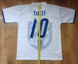 Italy / Totti #10 - мъжка футболна тениска на Италия, снимка 7