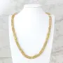 мъжки ланци интересна плетка 14 к златно покритие единия е с гривна 55 € и 63€, снимка 2