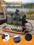 Ново Ръчно соларно радио с power bank LED светлина SOS аларма за токови аварии, снимка 3