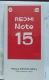 Ново Xiaomi Redmi Note 15 4G black, снимка 1