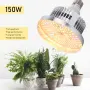  Лампа с пълен спектър за отглеждане на растения 150W, снимка 1