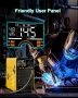HAXIAOER 145A Безгазов телоподаващ заваръчен апарат 3 в 1 MIG/ARC/Lift TIG, снимка 2