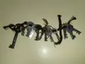 Комплект старинни ключове 12 броя, снимка 2