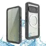 REDPEPPER FS Series за Google Pixel 11 IP68 / IPX8 Водоустойчив Магнитен PC TPU PET Калъф – Черен, снимка 6