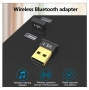 Bluetooth 5.1 безжичен адаптер, съвместим с компютър/лаптоп, USB, черен, снимка 3