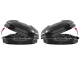 Автобокс MENABO SATELLITE DUO BLACK CRAB 550л черен гланц 198x94x36cm Кутия Багажник за Автомобил, снимка 3