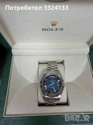 Rolex Day-Date 40mm President
Bracelet Blue Ombre Dial, снимка 3 - Мъжки - 55608745
