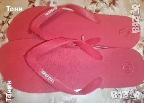 SuperDry Нови Мъжки Чехли с Етикет 44/45, снимка 4 - Мъжки чехли - 55157888