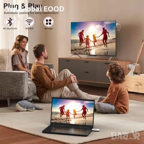 Безжичен HDMI transmitter receiver 1080P Full HD, снимка 2 - Друга електроника - 54439796