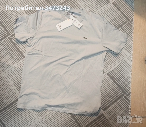 Тениска лакосте lacoste , снимка 3 - Тениски - 54309486