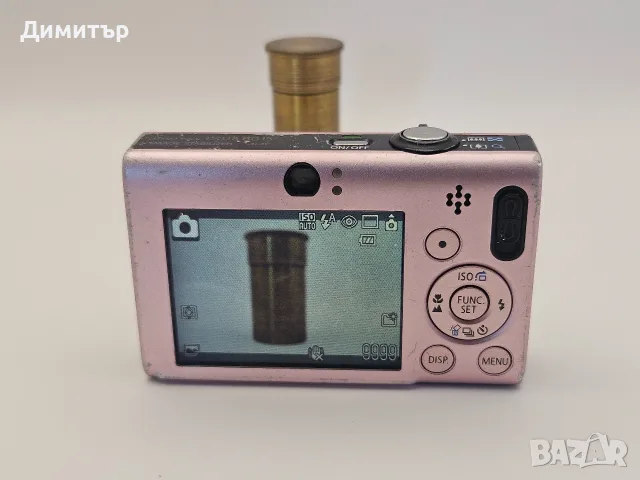 Canon Ixus 80 IS 8mp дигитален фотоапарат камера digital photo camera pink с батерия и мемори карта, снимка 12 - Фотоапарати - 55516916