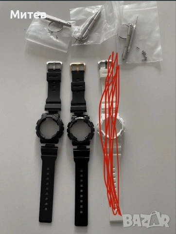Безел/каишка за Casio Baby G BA110/111/112/120/130…, снимка 2 - Дамски - 54286820