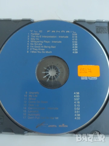 TLC – Fanmail - матричен диск музика