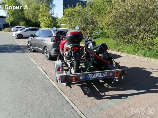 Платформа/Ремарке за ATV/АТВ/Мотори ,Heinemann Germany 750кг,самосвална,нов внос,регистрирана, снимка 10 - Ремаркета - 54513150