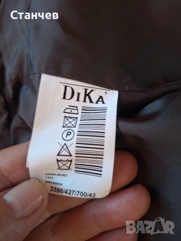 Дамско яке / сако DiKa с метални детайли, черно, размер 42 (M/L), снимка 2 - Сака - 54904773