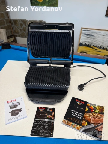 Грил - Tefal OptiGrill , снимка 2 - Скари - 54663005