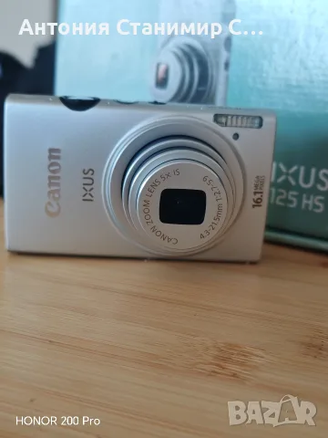 Canon ixus 125hs, снимка 14 - Фотоапарати - 55677508