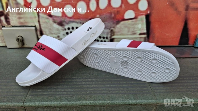 Английски чехли BR London, снимка 6 - Мъжки чехли - 54368891