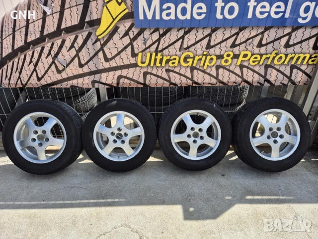 Джанти Borbet 15 цола , 5х112 , 6.5j , et40 195/65/15 Vw Audi Skoda