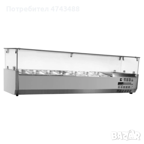 Хладилна мензола за 4 GN 1/4 тави – 108 см