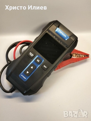 TOPDON BT300P професионален тестер за акумулатори 12V с принтер , снимка 5 - Аксесоари и консумативи - 54405959