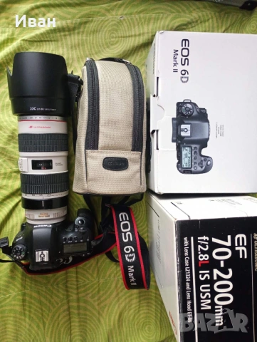 Canon EOS 6D MarkII, снимка 4 - Фотоапарати - 54377968