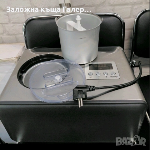 Автоматична машина за сладолед с компресор SU-182, 2 литра, снимка 4 - Обзавеждане на кухня - 54790068